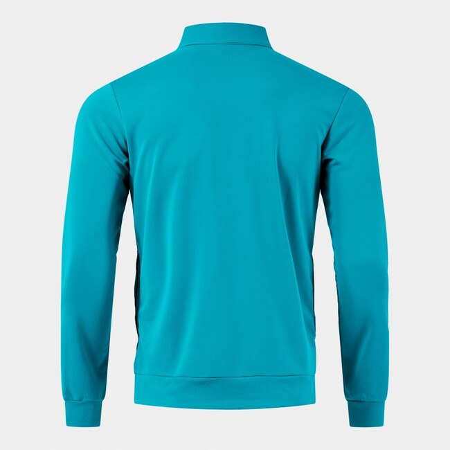 CITY III FULL ZIP SWEATSHIRT FLUOR TURQUOISE DARK NAVY FLUOR TURQUOISE