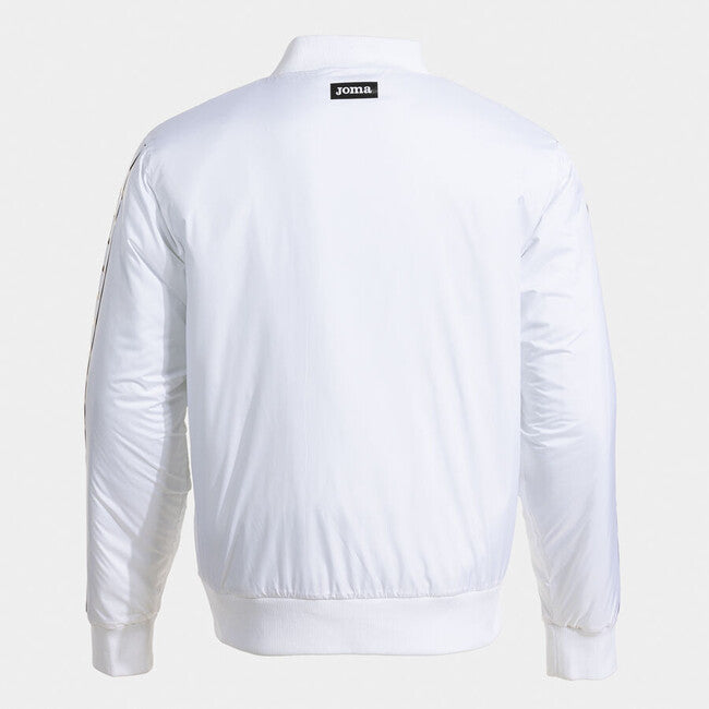 ICONO STREET BOMBER JACKET WHITE BLACK WHITE-BLACK