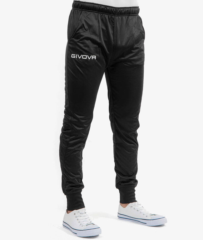PANTALONE GIVOVA ONE POLARFLEECE NERO