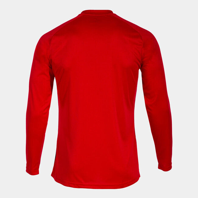 PISA II LONG SLEEVE T-SHIRT RED BLACK RED-BLACK