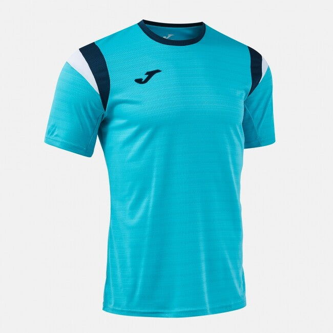 TERRA SHORT SLEEVE T-SHIRT FLUOR TURQUOISE DARK NAVY FLUOR TURQUOISE