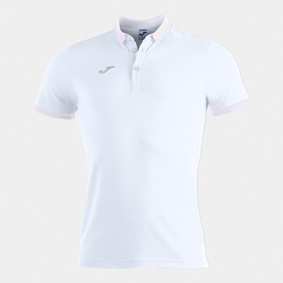 Polo tričko S/S POLO SHIRT BALI II biela ružová