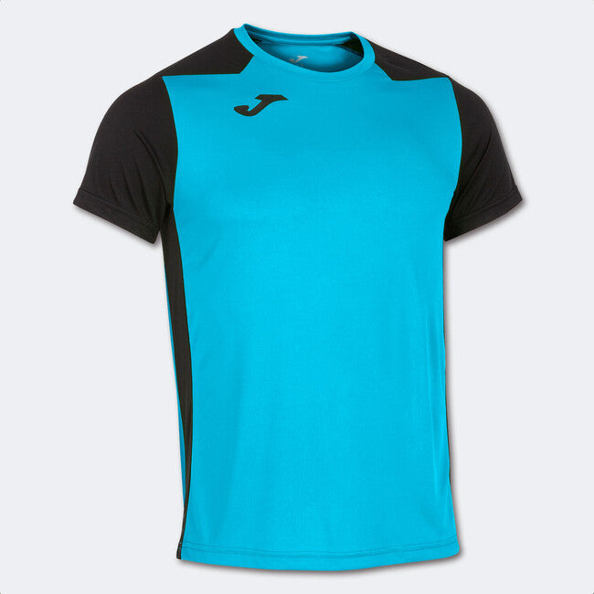 T-SHIRT RECORD II FLUOR TURQUOISE
