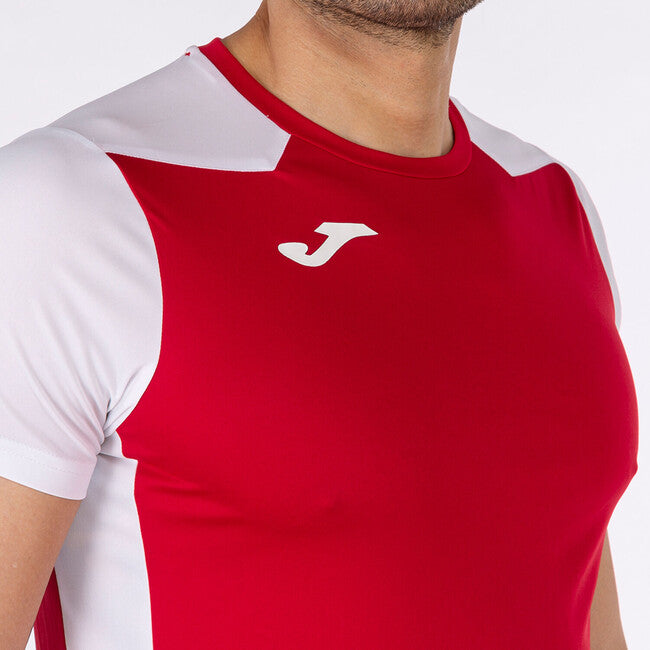 T-SHIRT RECORD II RED-WHITE