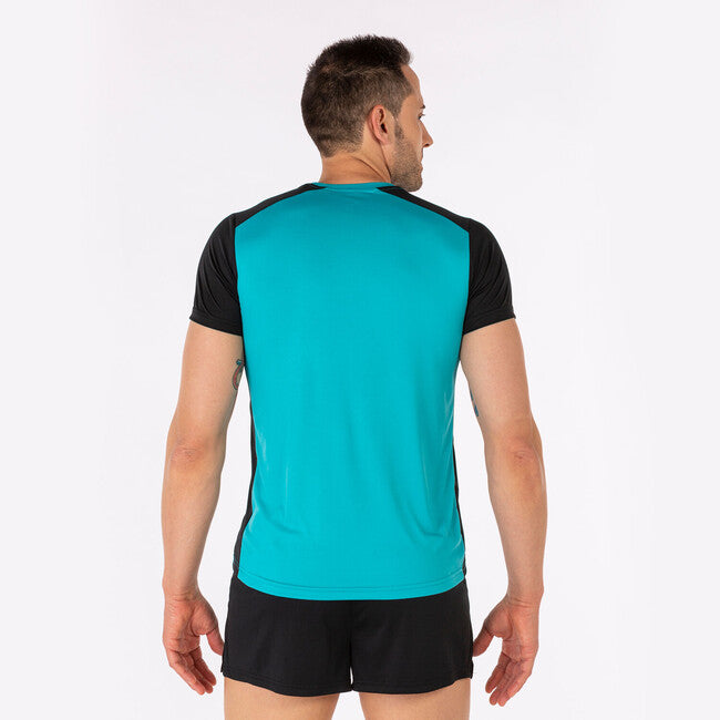 T-SHIRT RECORD II TURQUOISE
