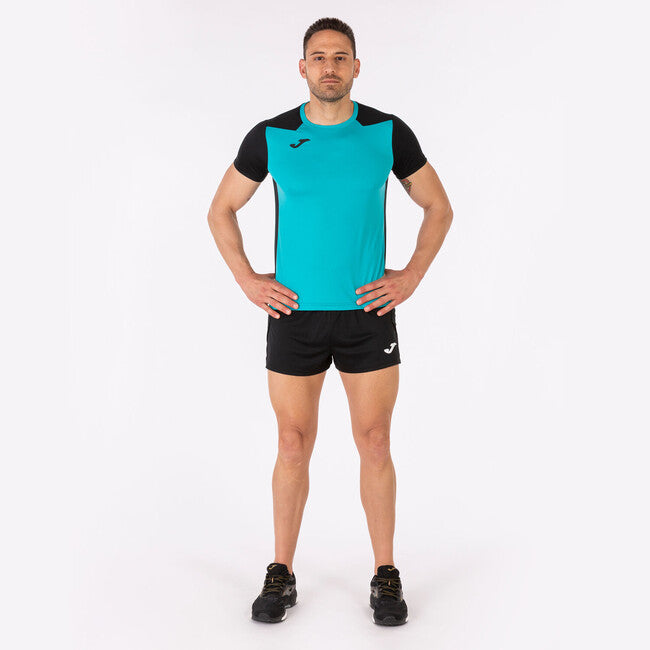 T-SHIRT RECORD II TURQUOISE