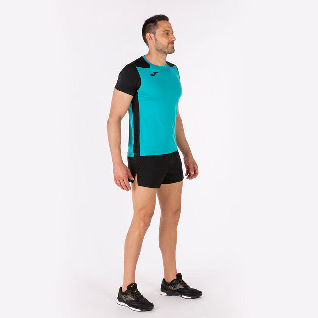 T-SHIRT RECORD II TURQUOISE