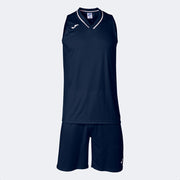 Basketbalový set ATLANTA TWO-PIECE SET modrá námornícka biela