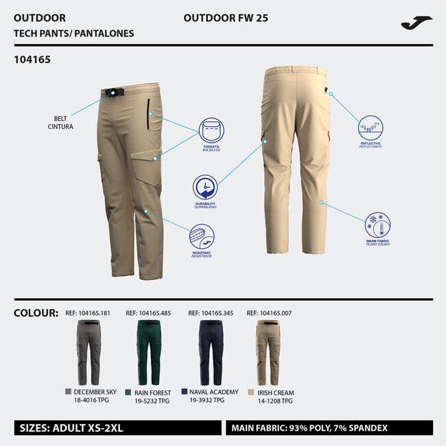 EXPLORER LONG PANTS GREEN GREEN