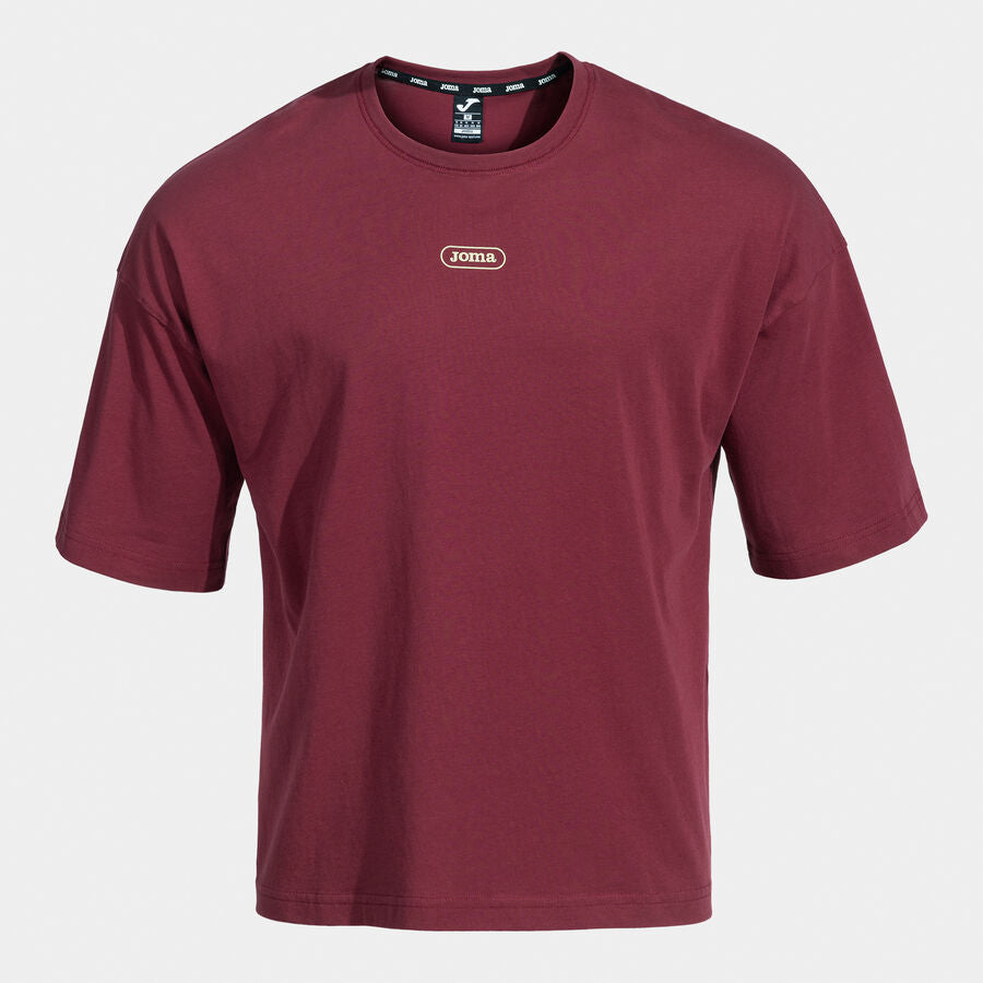 Polo tričko MIMETIC SHORT SLEEVE T-SHIRT bordová