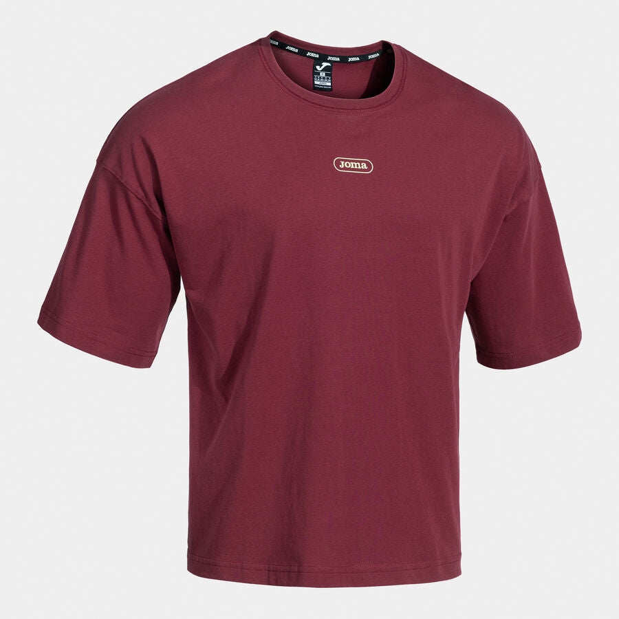 Polo tričko MIMETIC SHORT SLEEVE T-SHIRT bordová