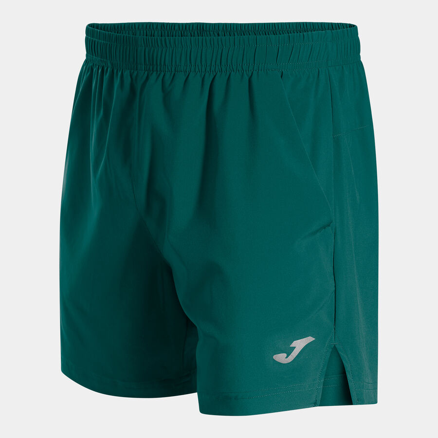 Šortky R-NIGHT BERMUDA fluo žltá - tyrkysová