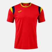 Tričko TERRA SHORT SLEEVE T-SHIRT fuchsiová - červená žltá