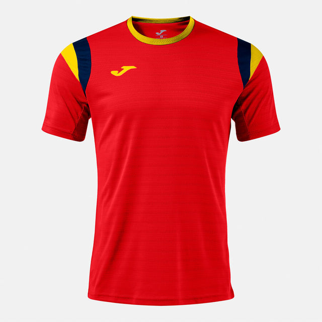 Tričko TERRA SHORT SLEEVE T-SHIRT fuchsiová - červená žltá