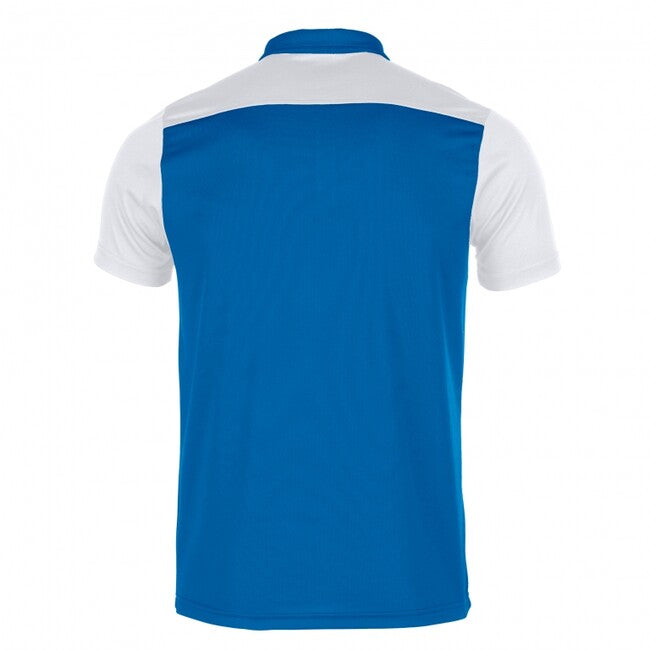 COMBI POLO SHIRT ROYAL-WHITE S/S ROYAL-WHITE
