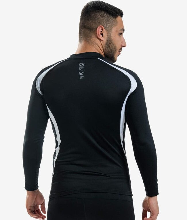 RUNNING LONG SHIRT NERO