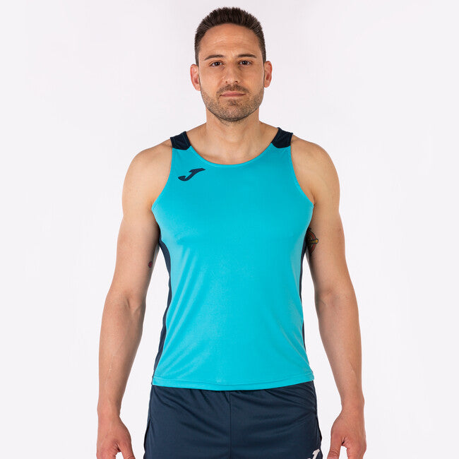 T-SHIRT RECORD II FLUOR TURQUOISE