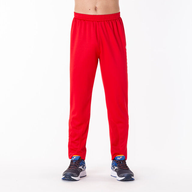 Tepláky LONG PANTS TIGHT COMBI červená