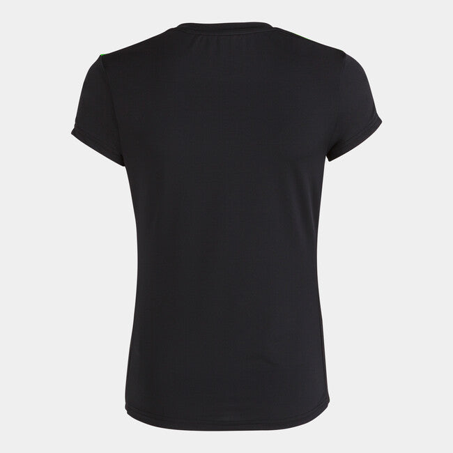 T-SHIRT ELITE VIII NEGRO-VERDE FLUOR