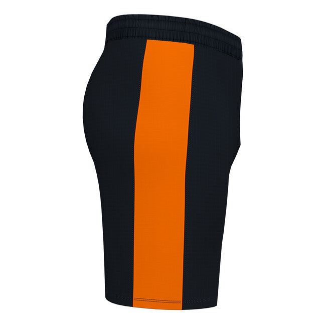 MAXI SHORTS BLACK ORANGE BLACK-ORANGE