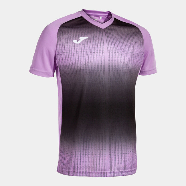 TIGER V SHORT SLEEVE T-SHIRT PURPLE BLACK PURPLE