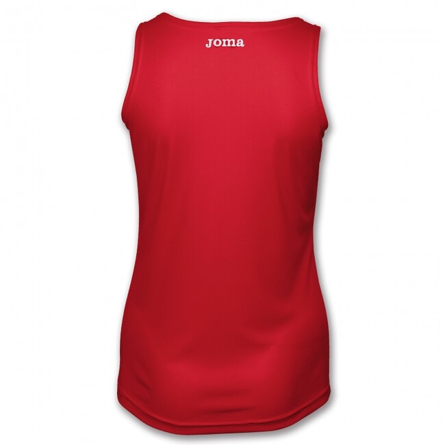 T-SHIRT DIANA RED SLEEVELESS WOMAN RED