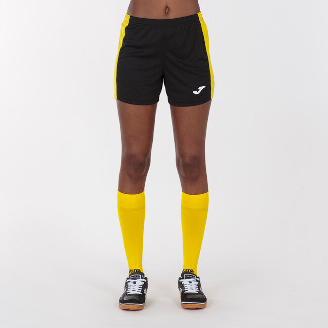 BLACK-YELLOW MAXI SHORTS BLACK-YELLOW