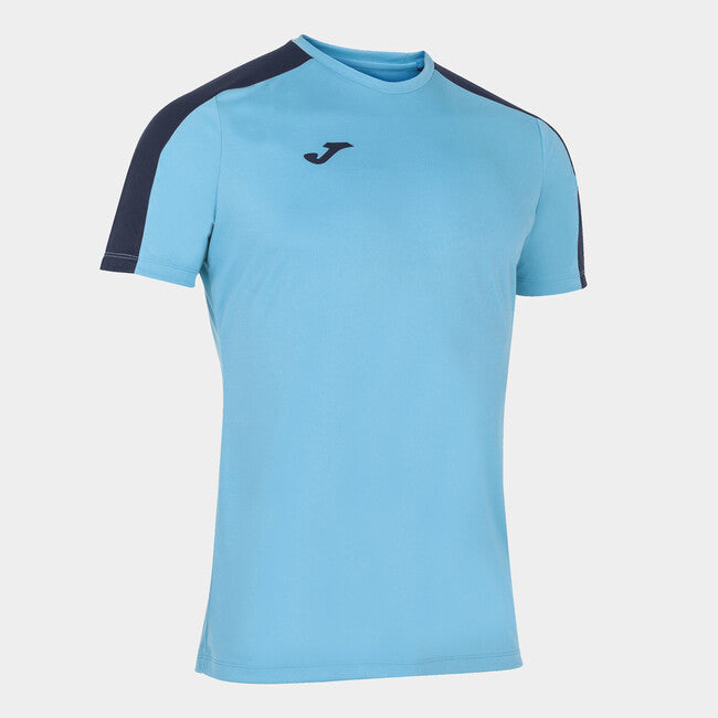 FLUORESCENT TURQUOISE BLUE-NAVY BLUE ACADEMY T-SHIRT M/C FLUOR TURQUOISE