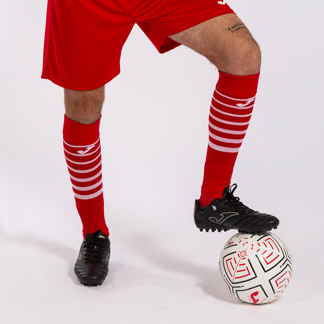 PREMIER II SOCKS RED-WHITE