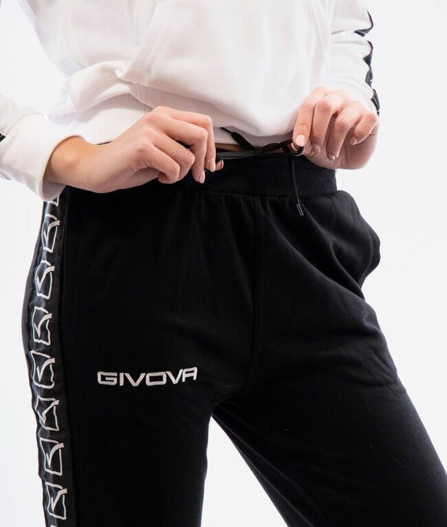 PANTALONE TERRY BAND NERO