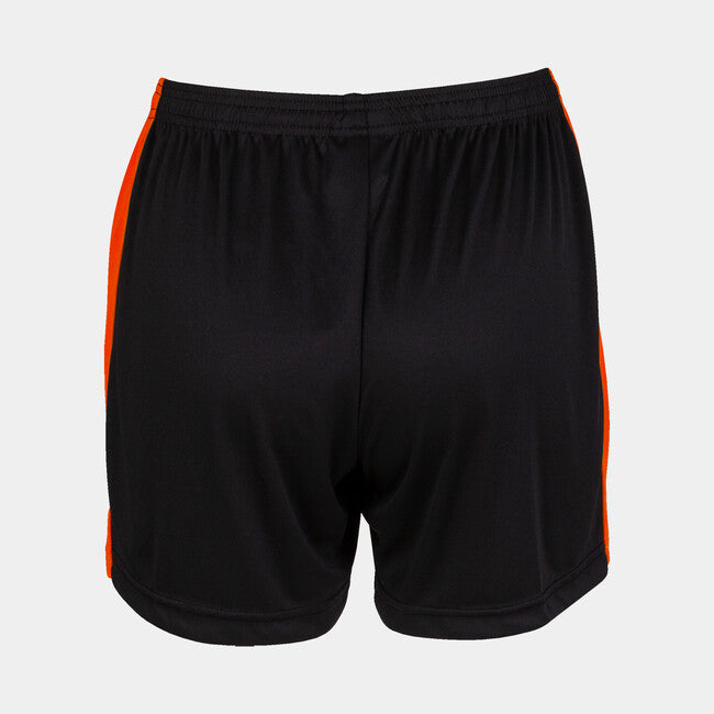 MAXI SHORTS BLACK ORANGE BLACK-ORANGE