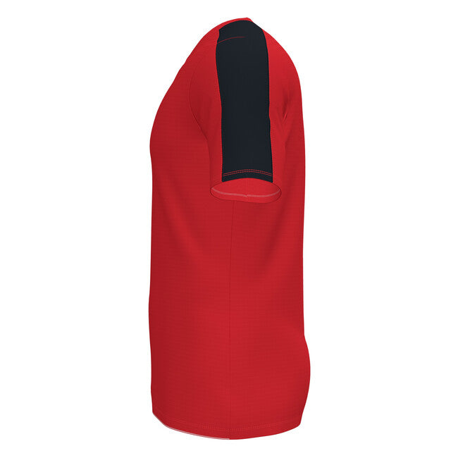 ACADEMY SHORT SLEEVE T-SHIRT RED BLACK RED-BLACK