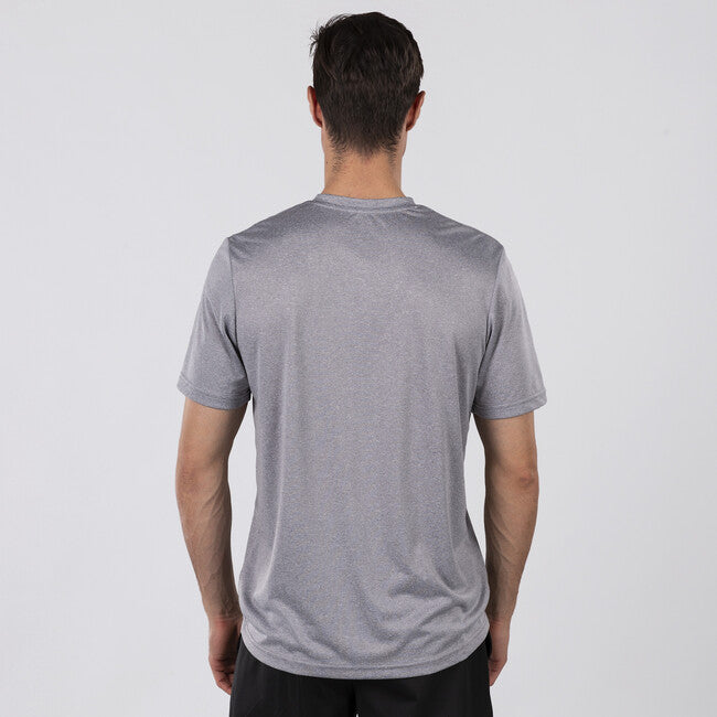 T-SHIRT COMBI GREY S/S GRIS MELANGE CLARO