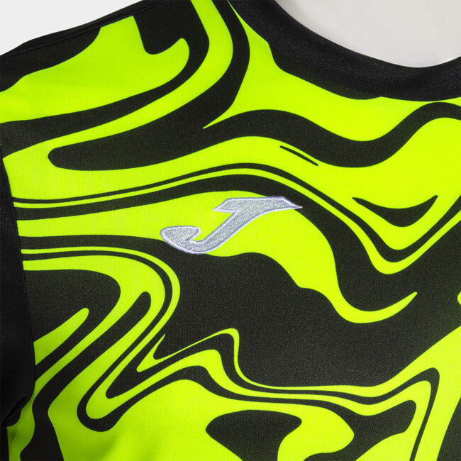 LION II SHORT SLEEVE T-SHIRT BLACK FLUOR YELLOW NEGRO-AMARILLO FLUOR