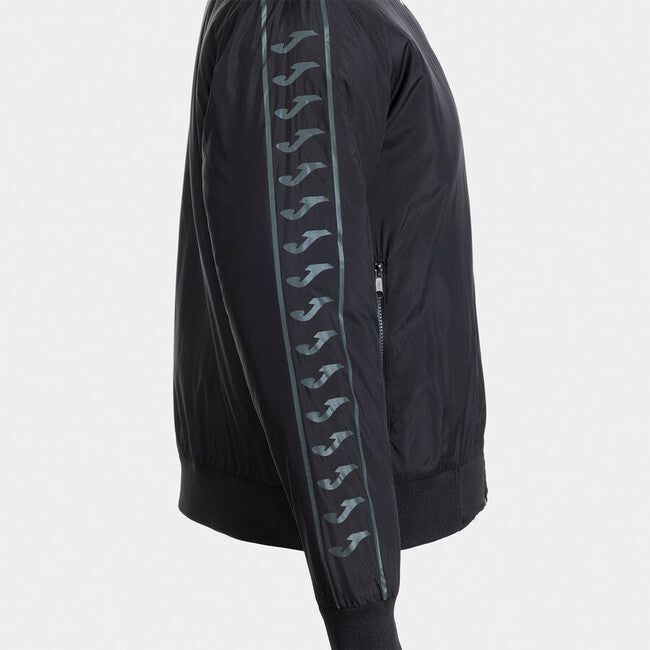 ICONO STREET BOMBER JACKET BLACK DARK GRAY BLACK-ANTHRACITE