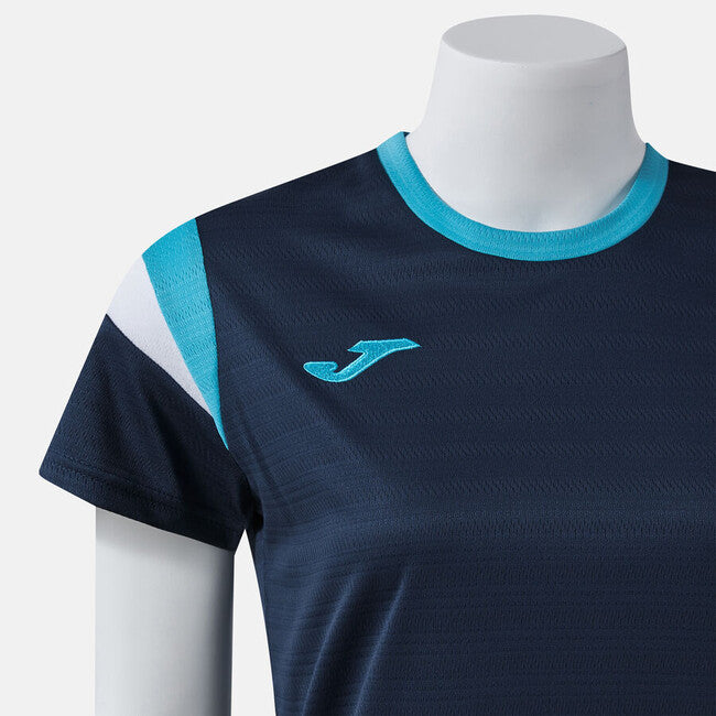 TERRA SHORT SLEEVE T-SHIRT DARK NAVY FLUOR TURQUOISE DARK NAVY TURQUESA