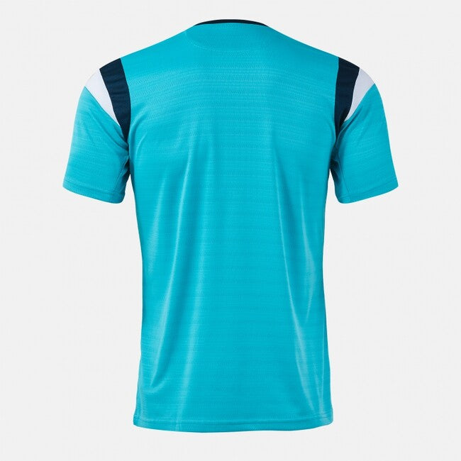 TERRA SHORT SLEEVE T-SHIRT FLUOR TURQUOISE DARK NAVY FLUOR TURQUOISE