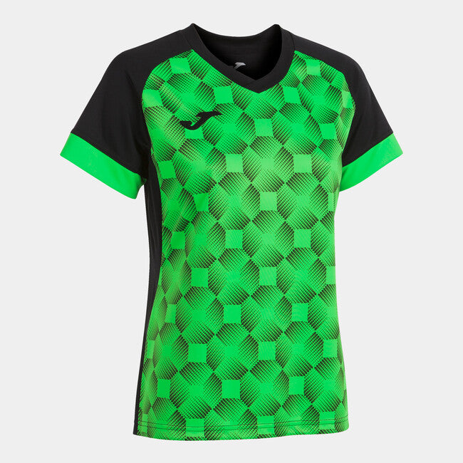 T-SHIRT SUPERNOVA III NEGRO-VERDE FLUOR