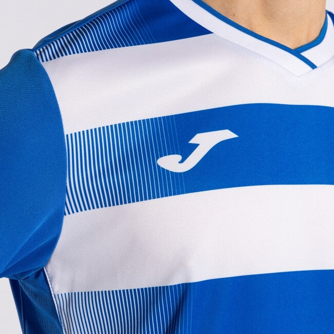 EUROPA V SHORT SLEEVE T-SHIRT ROYAL-WHITE