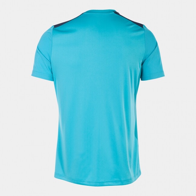 CHAMPIONSHIP VII SHORT SLEEVE T-SHIRT FLUOR TURQUOISE-NAVY FLUOR TURQUOISE