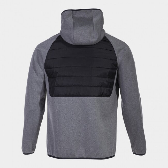 BERNA III SOFT SHELL MELANGE GREY BLACK GREY-BLACK