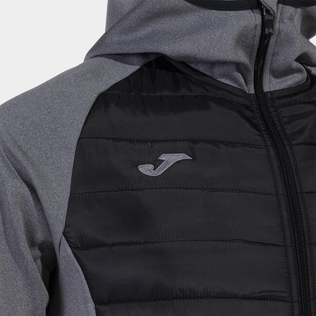 BERNA III SOFT SHELL MELANGE GREY BLACK GREY-BLACK