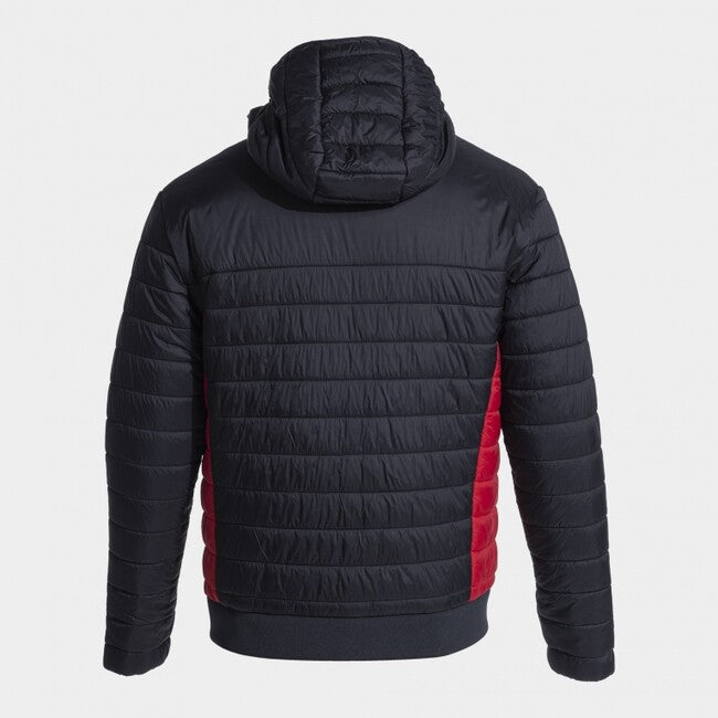 URBAN V BOMBER JACKET BLACK RED BLACK-RED