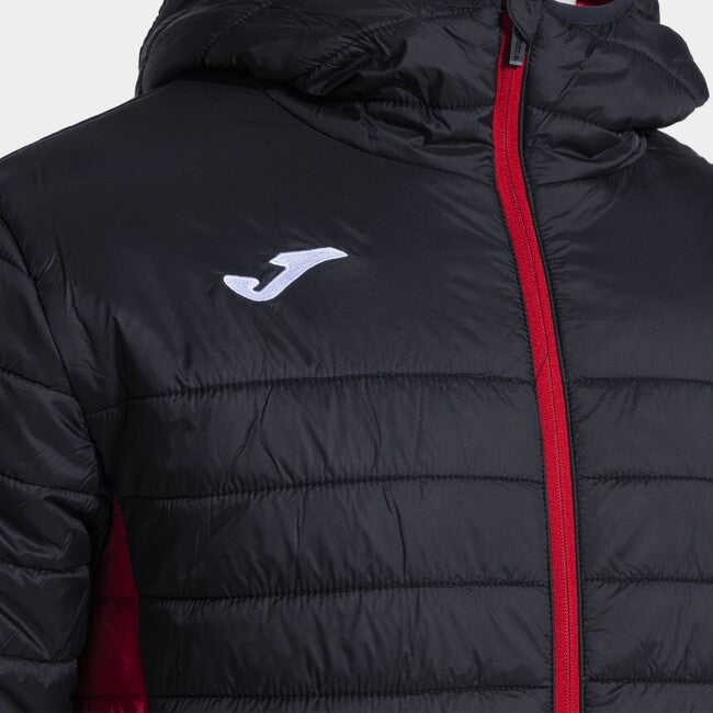 URBAN V BOMBER JACKET BLACK RED BLACK-RED
