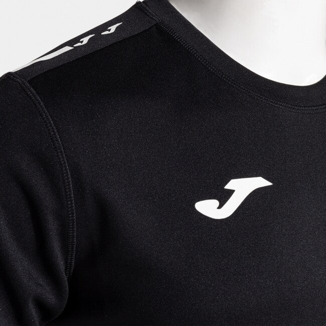 OLIMPIADA RUGBY SHORT SLEEVE T-SHIRT BLACK BLACK