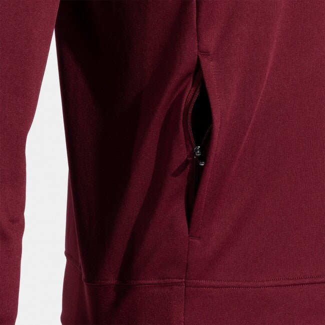 WINNER III FULL ZIP SWEATSHIRT BURGUNDY BLACK BURGUNDY