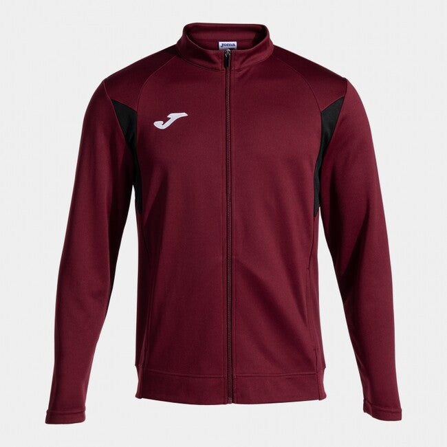 WINNER III FULL ZIP SWEATSHIRT BURGUNDY BLACK BURGUNDY