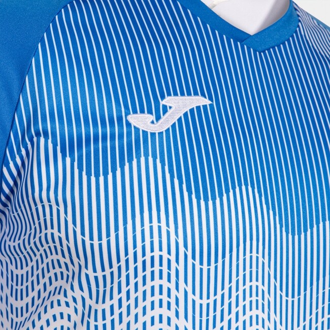 TIGER VI SHORT SLEEVE T-SHIRT WHITE ROYAL WHITE-ROYAL