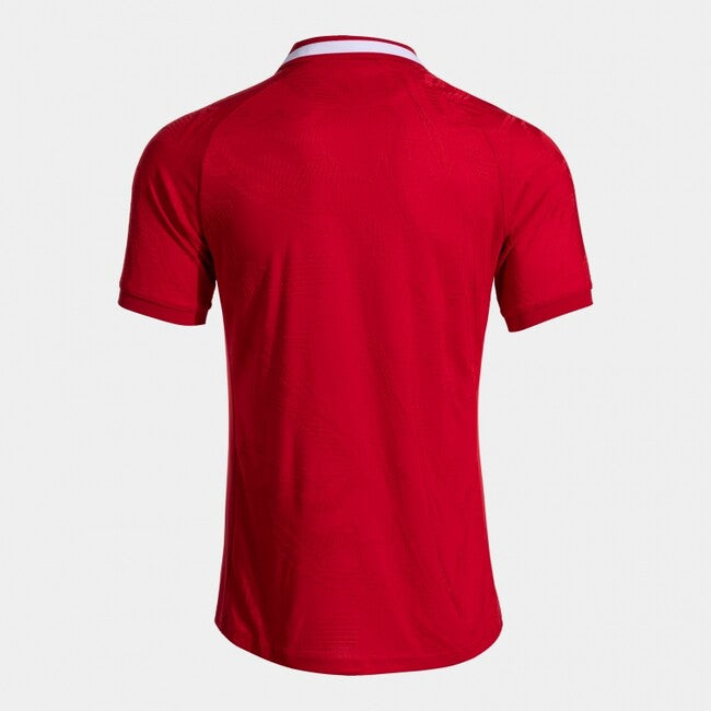 SHORT SLEEVE T-SHIRT RED WHITE RED-WHITE