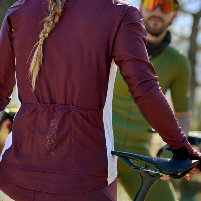CRONO FULL ZIP SWEATSHIRT BURGUNDY BURGUNDY